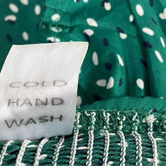 PRINCESS POLLY Melvin Top Green Milkmaid Long Sleeve - Picture 9 of 10